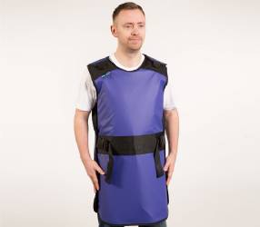 1108LF : Çift Katmanlı Antimon Kurşunsuz Tabard Önlük