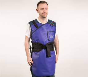 1109 : Hafifletilmiş Kurşun Alaşımlı Tam Ön Örtüşen Tek Parça Önlük