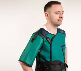 1211LF : Çift Katmanlı Antimon Kurşunsuz Kol Kalkanı