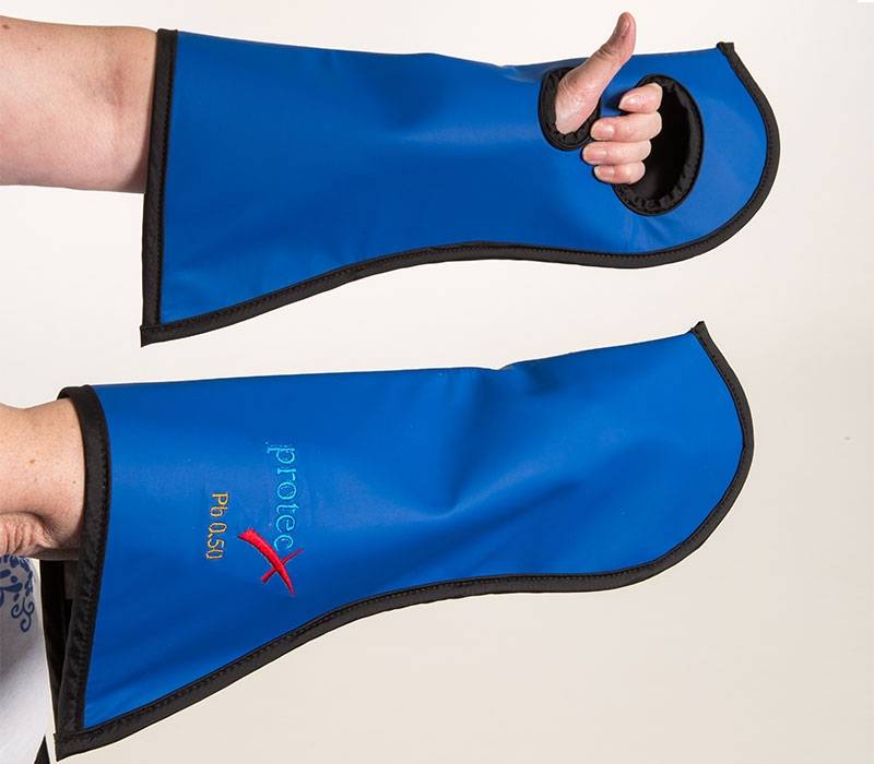 1203LF / 50 : Çift Katmanlı Antimon Kurşunsuz Açık Parmak Mitt