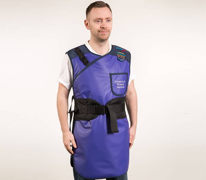 1109LF : Çift Katmanlı Antimon Kurşunsuz Tam Ön Örtüşen Tek Parça Önlük