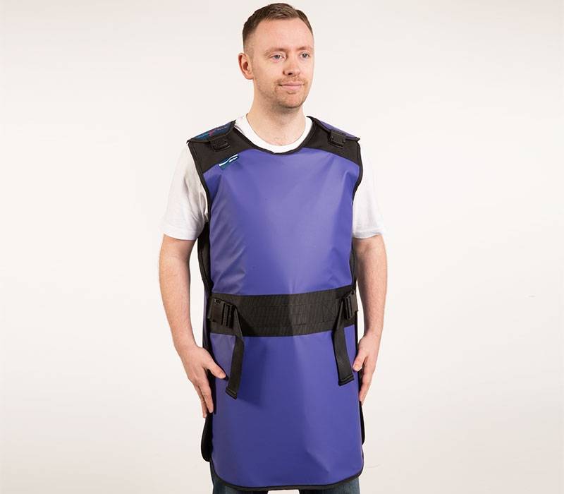 1108LF : Çift Katmanlı Antimon Kurşunsuz Tabard Önlük